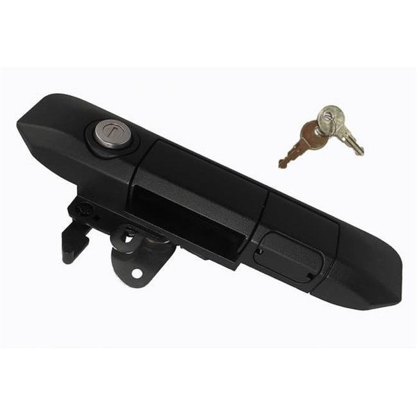 Barberella Pop & Lock POPPL5500 Black Tail Gate Lock of Full Handle Replacement with or without Backup Camera for 2005-2015 Tacoma POPPL5500